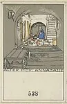 Old Courtyard: Annagasse (Alter Hof: Annagasse) — Adalberta Kiessewetter|Wiener Werkstätte