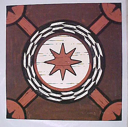 Design Drawing for an "Indian" Wallpaper — Peter Todd Mitchell