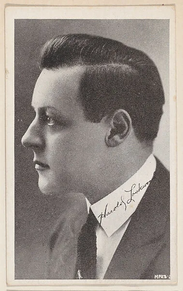 Harold Lockwood from Kromo Gravure "Leading Moving Picture Stars" (W623) — Kromo Gravure Photo Company, Detroit, Michigan