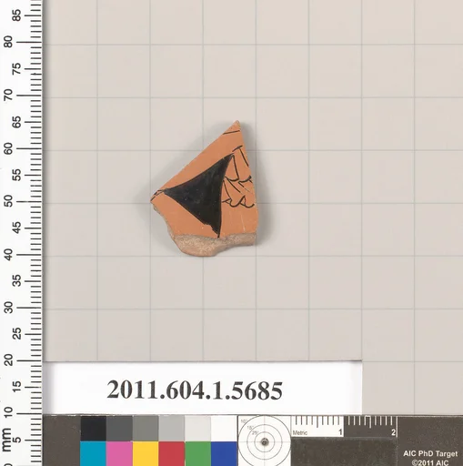 Terracotta fragment of a kylix (drinking cup)