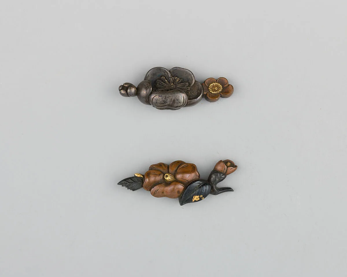 Pair of Sword-Grip Ornaments (Menuki) — Unknown