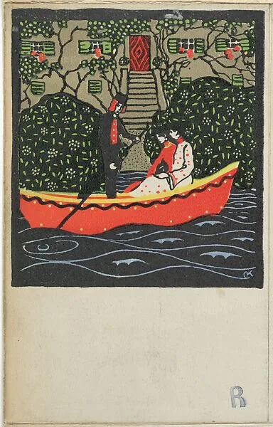 Boat Ride — Carl Krenek|Wiener Werkstätte