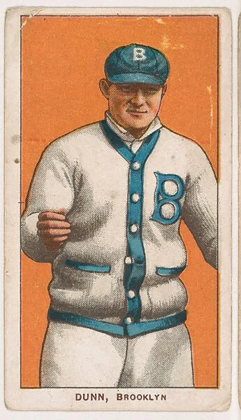 Joe Dunn, Brooklyn, from Coupon Cigarettes Baseball Issue, 1910 — Coupon Cigarettes
