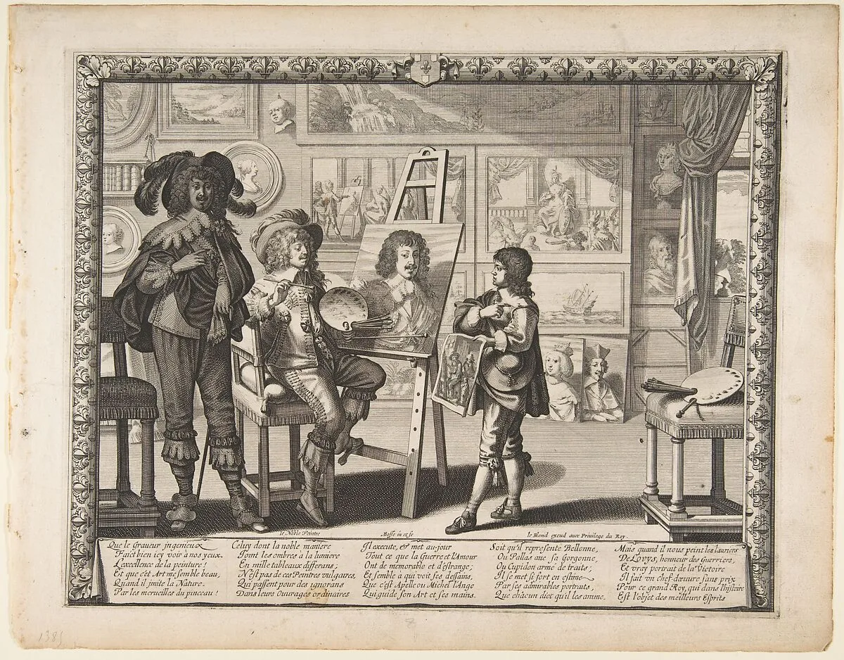 The Painter — Abraham Bosse|Jean I Leblond