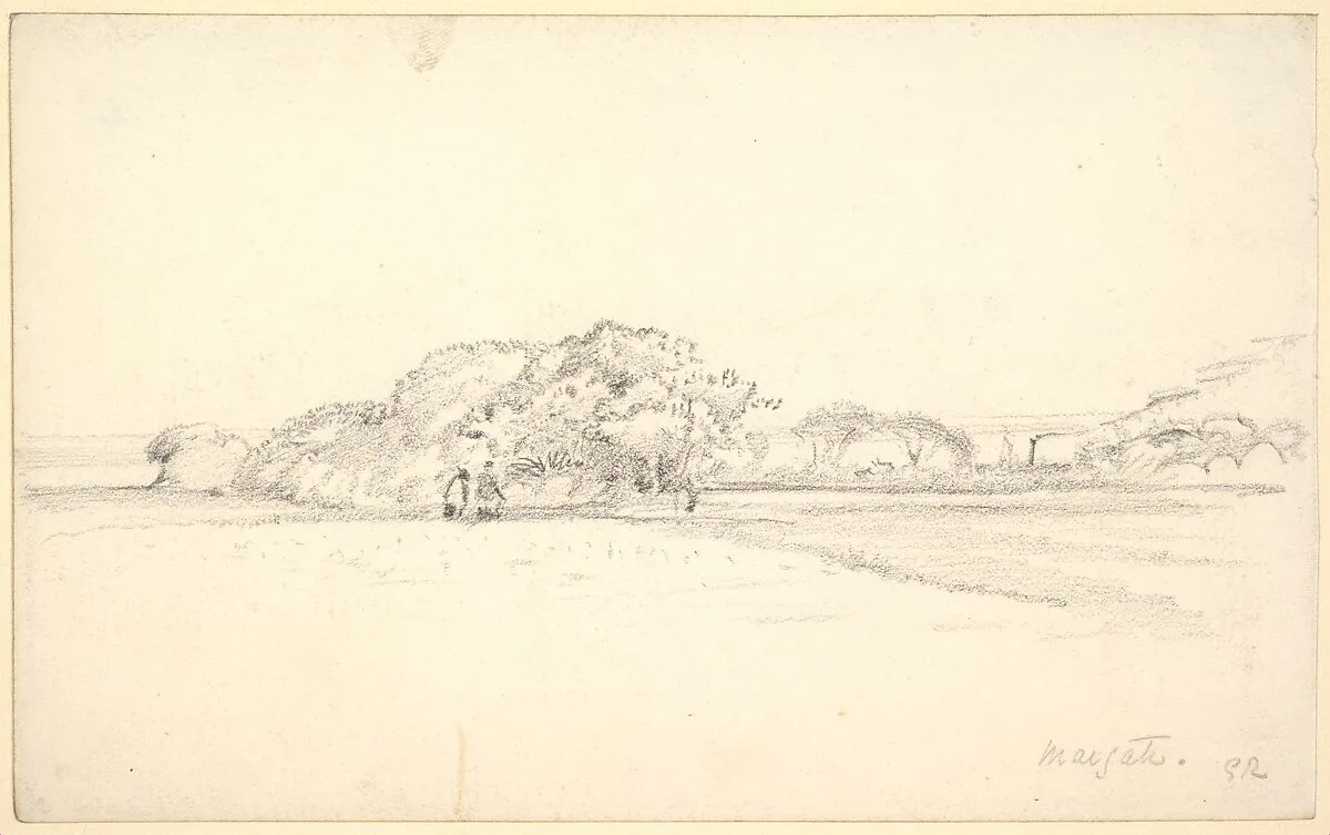 Landscape at Margate — George Richmond