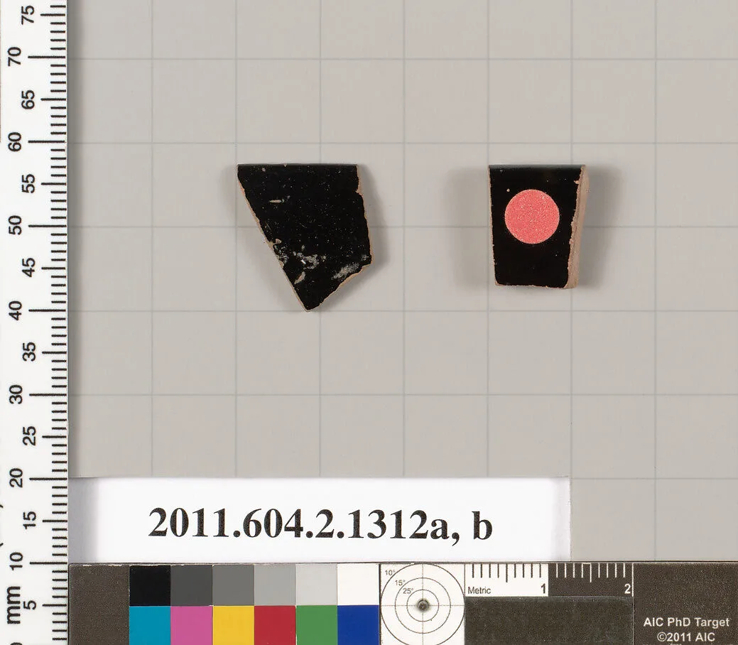 Terracotta rim fragments of skyphoi (deep drinking cups) — Unknown