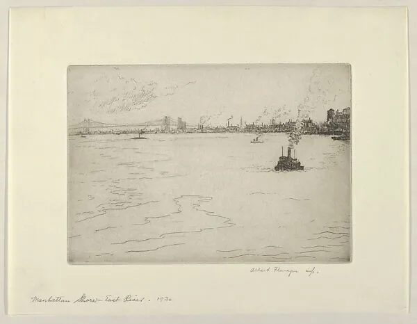 Manhattan Shore–East River — Albert E. Flanagan