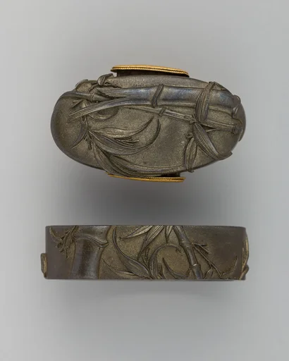 Sword-Hilt Collar and Pommel (Fuchigashira)