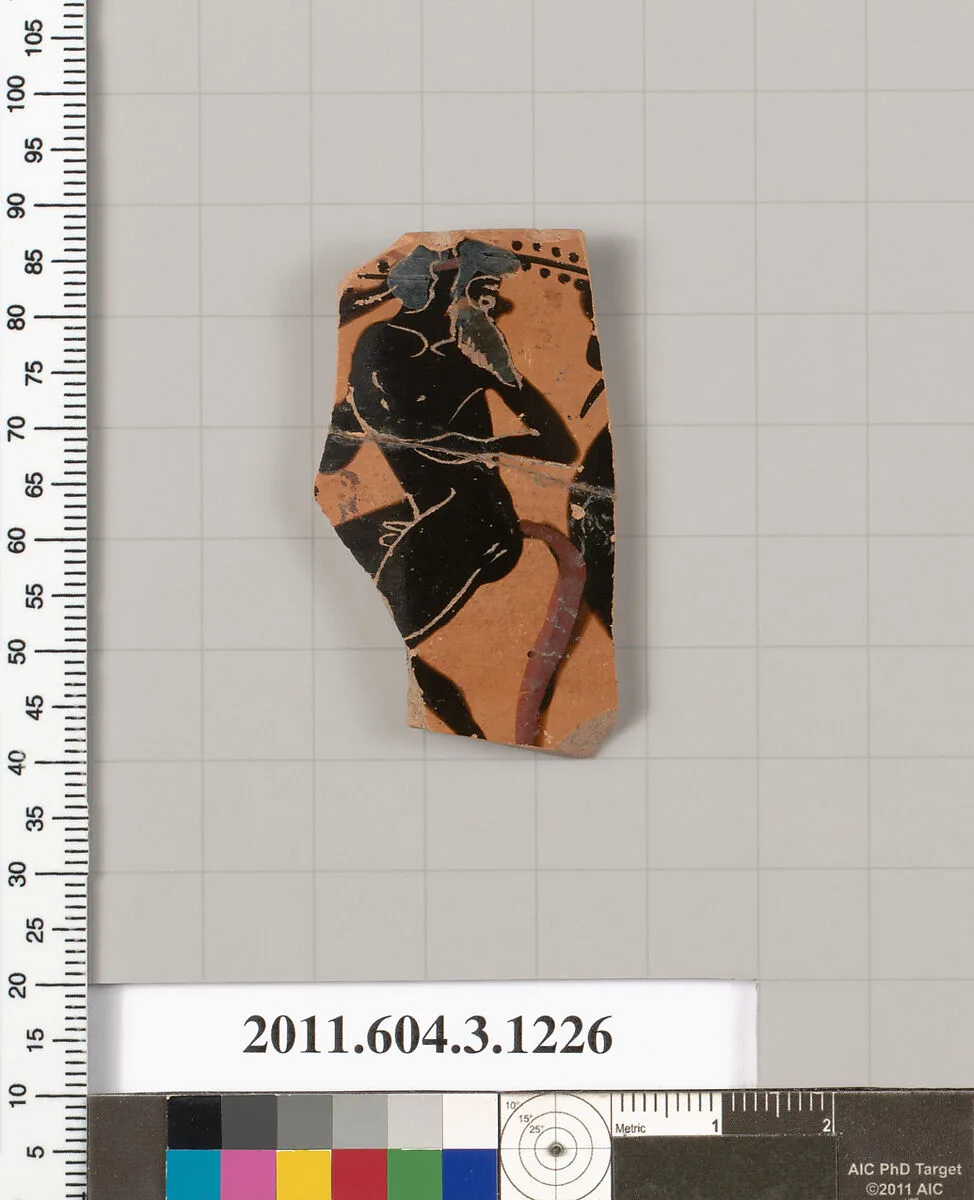 Terracotta rim fragment of a kyathos (cup-shaped ladle) — Unknown