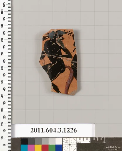 Terracotta rim fragment of a kyathos (cup-shaped ladle)