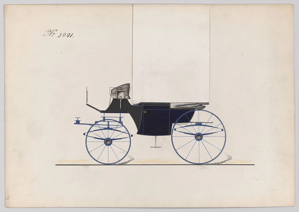 Design for Landaulet, no. 3001 — Brewster & Co.