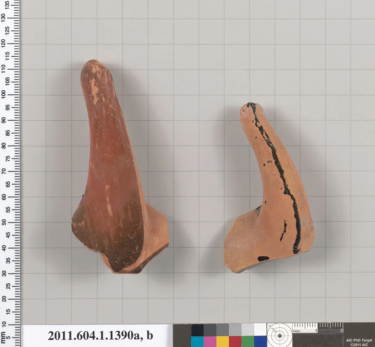 Terracotta fragments of kylikes (drinking cups) — Unknown