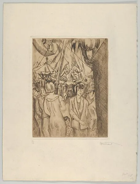 Fair and Circus, scene 3 — Louis-Robert Antral