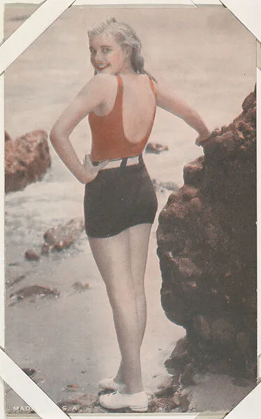 Actress with back turned (W423) — Unknown