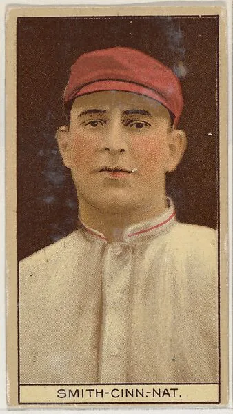 Frank E. Smith, Cincinnati, National League, from the Brown Background series (T207) for the American Tobacco Company — American Tobacco Company