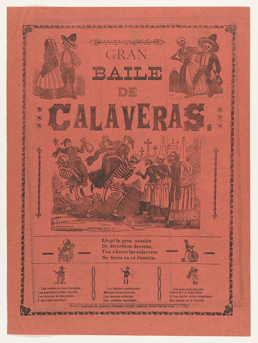 The great dance of skeletons — José Guadalupe Posada|Antonio Vanegas Arroyo
