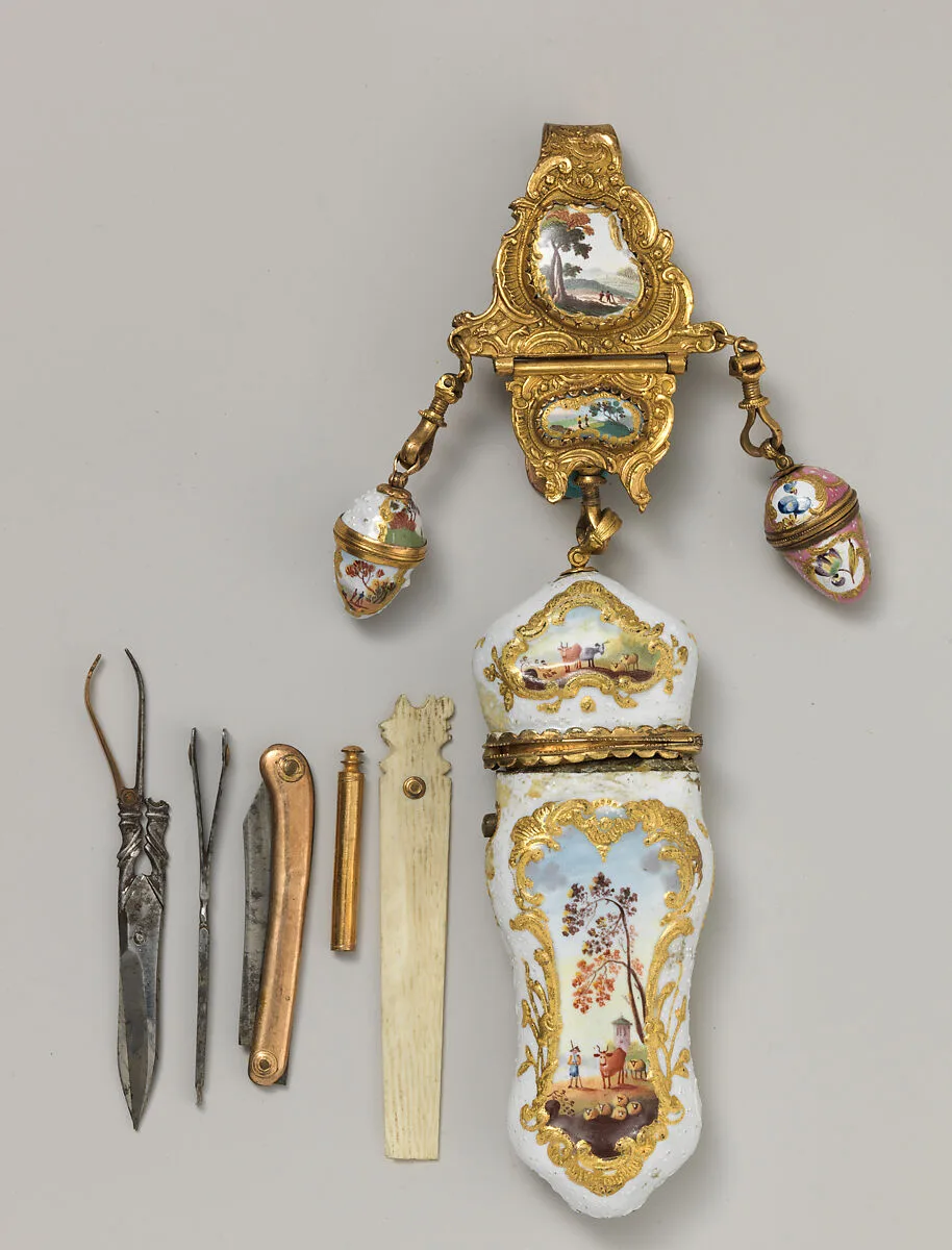 Nécessaire and châtelaine — Unknown
