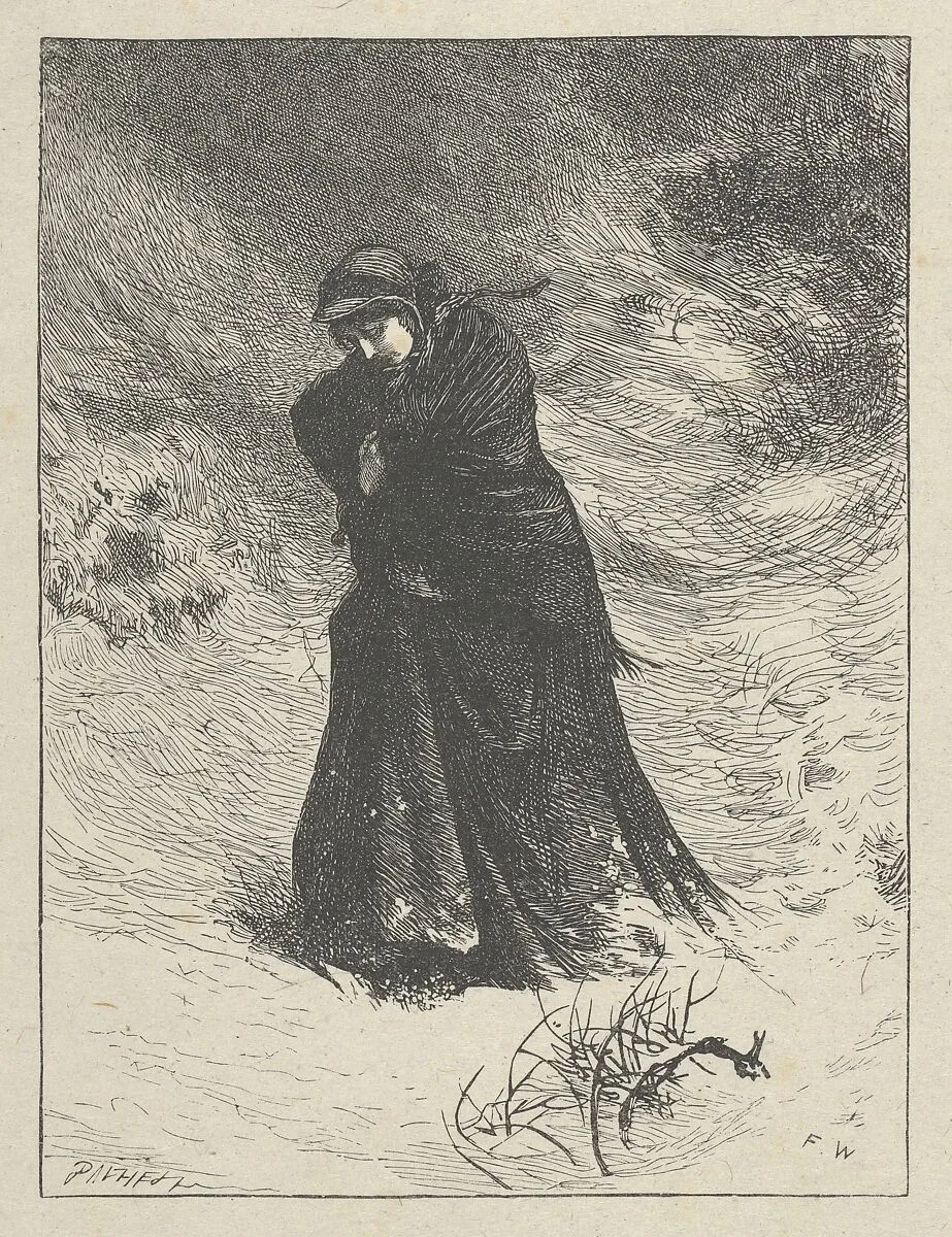 Love in Death, for "Good Words" — Dalziel Brothers|Frederick Walker|Dora Greenwell