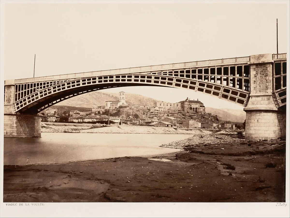Viaduc de la Voulte — Edouard Baldus