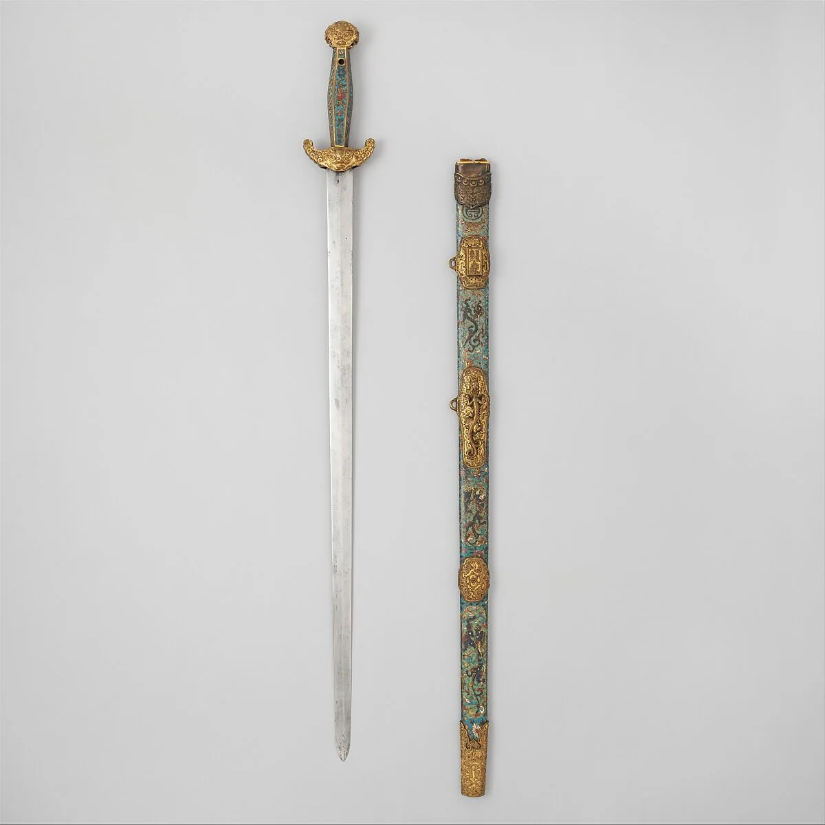Sword with Scabbard — Unknown
