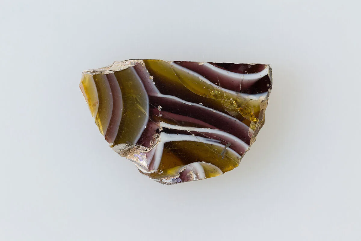 Wall revetment, agate pattern — Unknown