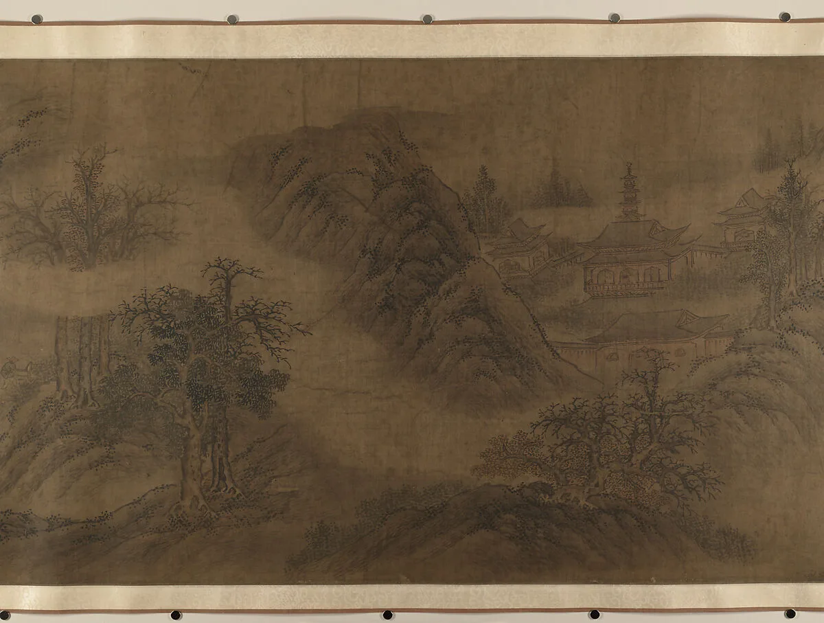明 佚名 舊傳燕文貴 溪山行旅圖 卷|Landscape — Unidentified artist