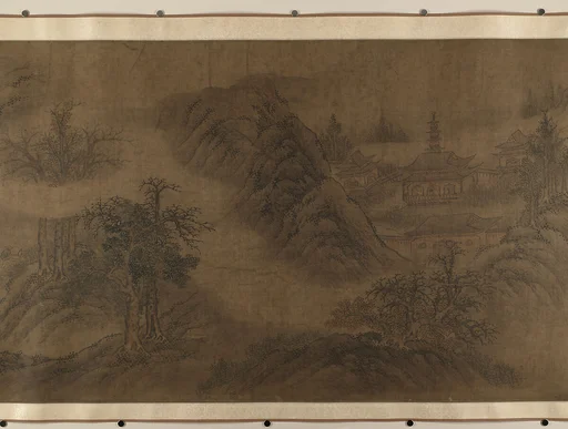 明   佚名   舊傳燕文貴   溪山行旅圖   卷|Landscape