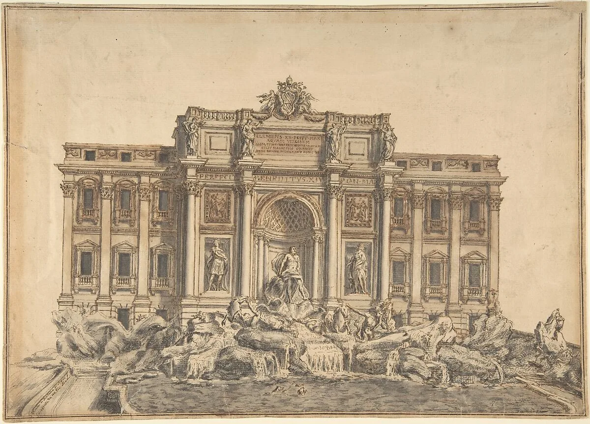 The Trevi Fountain, Rome — Adami