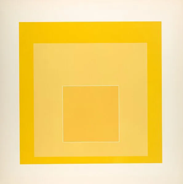 Proof for White Line Square series — Josef Albers|Gemini G.E.L.|Kenneth E. Tyler