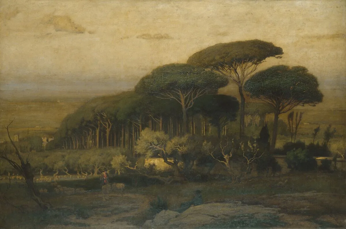 Pine Grove of the Barberini Villa — George Inness