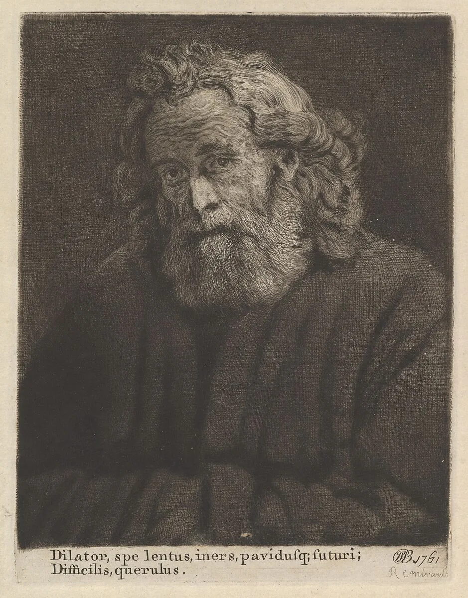 Old Man With a Long Beard — Rembrandt (Rembrandt van Rijn)|Captain William E. Baillie