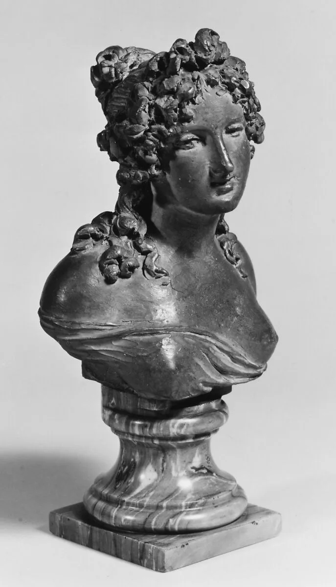 Bacchic nymph (one of a pair) — Joseph-Charles Marin