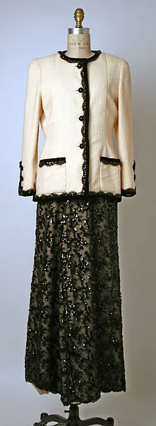 Evening ensemble — Karl Lagerfeld|House of Chanel