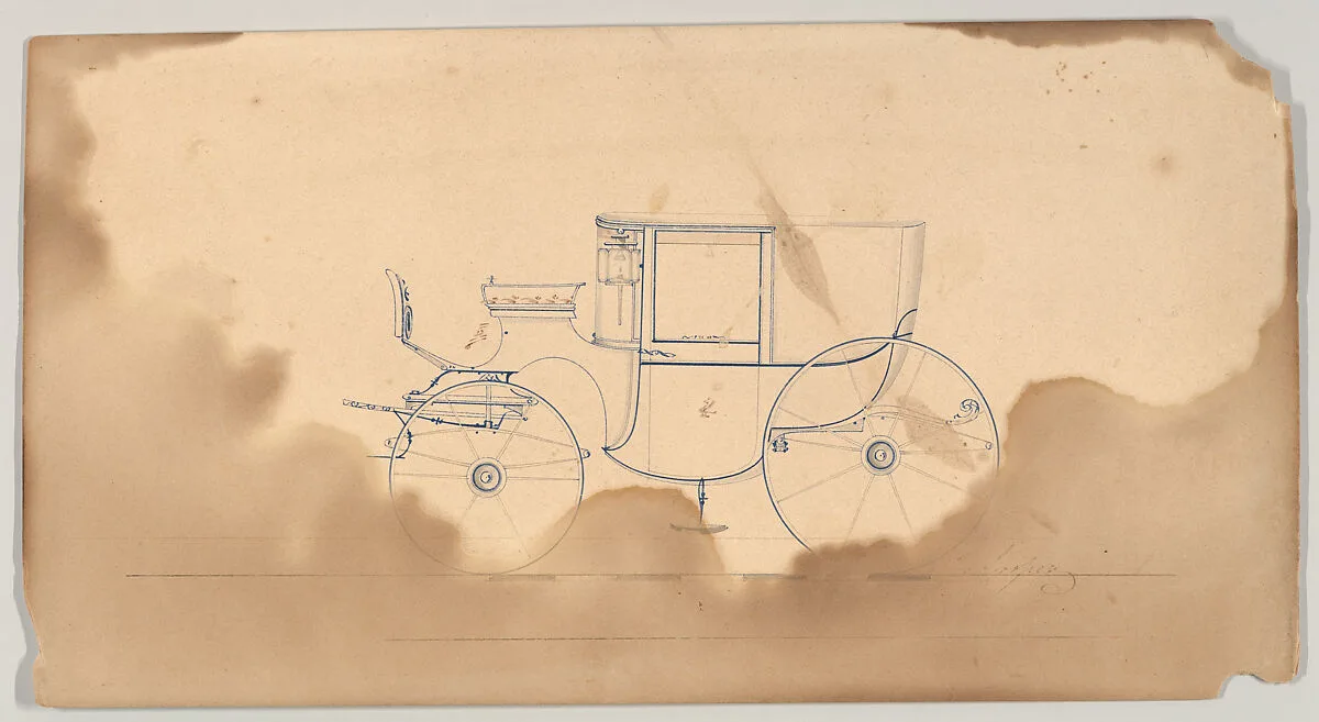Design for Coupé (unnumbered) — Brewster & Co.|J. C. Cooper