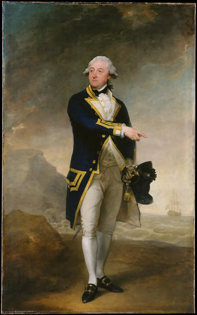 Captain John Gell — Gilbert Stuart