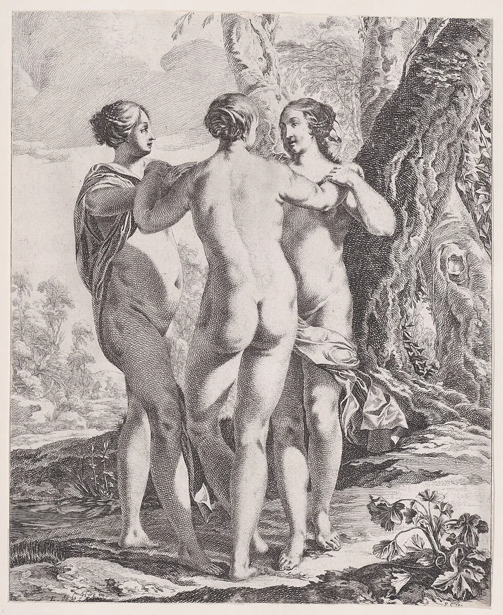 The Three Graces — Laurent de La Hyre|François Chauveau