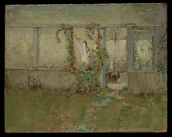 The Laundry Yard — Henry Prellwitz