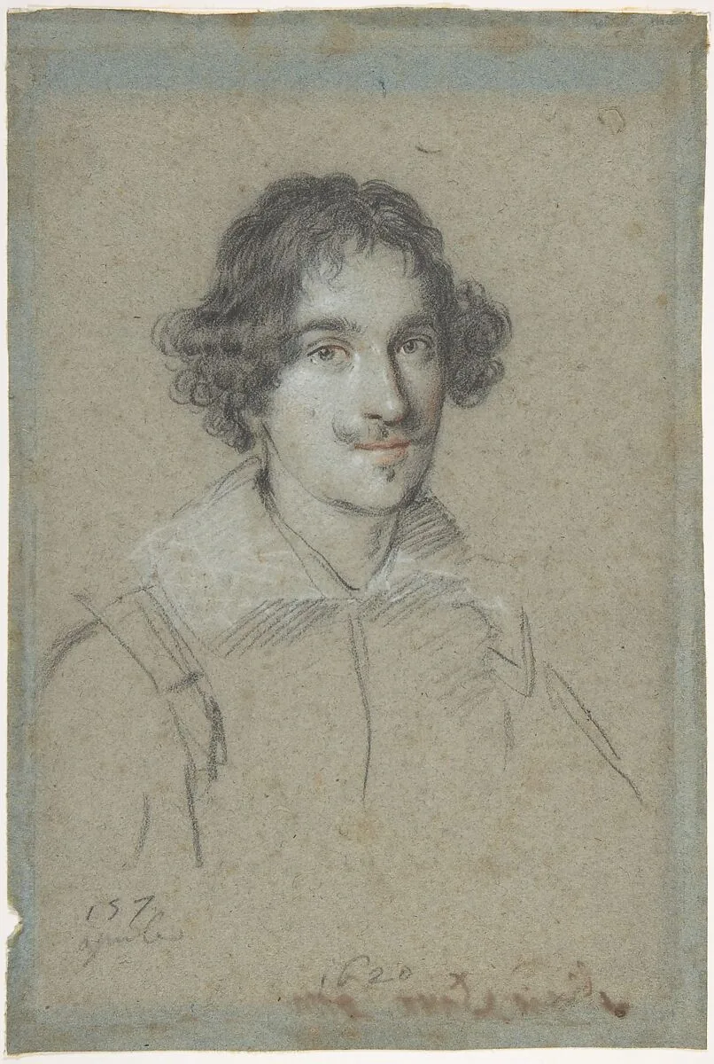 Portrait of Giovanni Battista Rossa — Ottavio Leoni (Il Padovano)