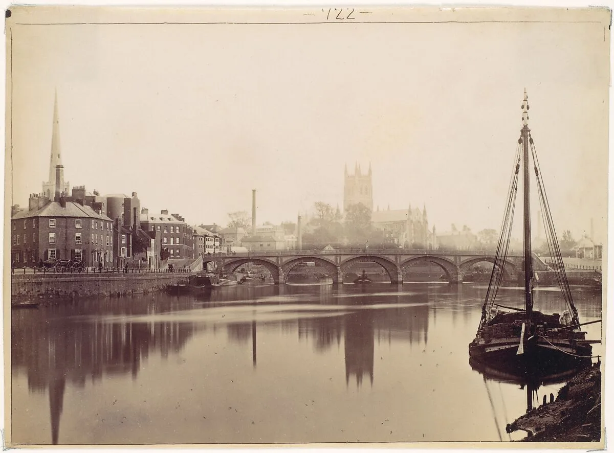 Worcester. From the Severn — Francis Bedford