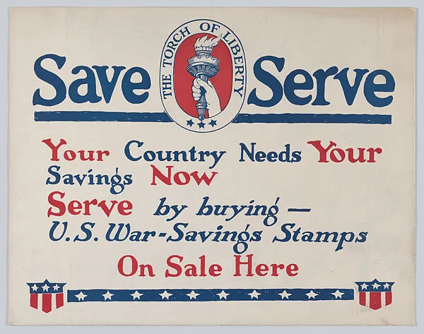 Save Serve — Anonymous, American, 20th century