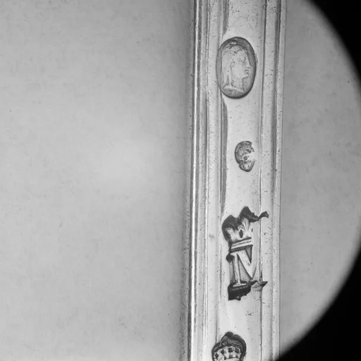 Section of a spoon handle