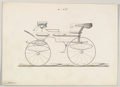 Design for Vis-à-vis, no. 615