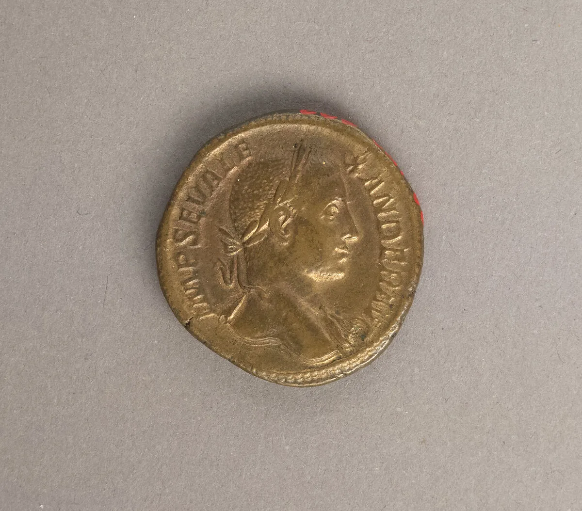 Bronze sestertius of Alexander Severus — Unknown