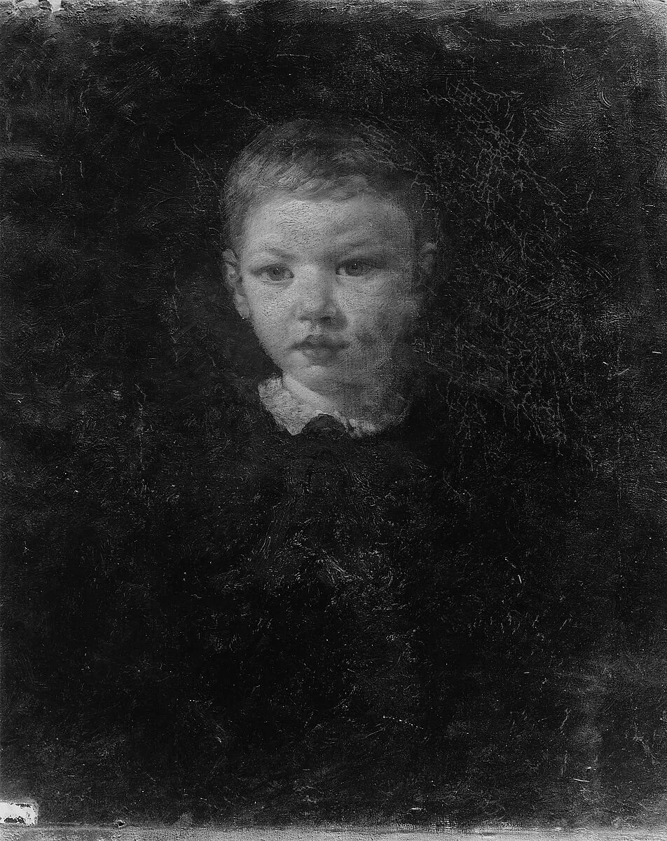 Ideal Head of a Boy (George Spencer Fuller) — George Fuller
