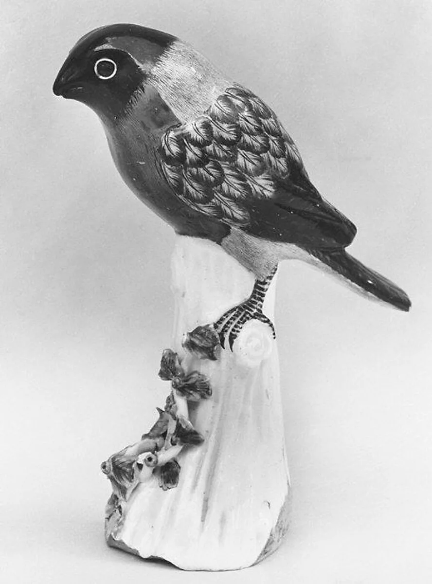 Bullfinch (one of a pair) — Vincennes Manufactory|Meissen Manufactory