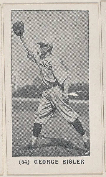 George Sisler from the Baseball Players photo series (W502) — Unknown