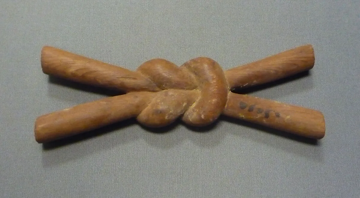 Tjes-Knot Amulet from a Foundation Deposit for Hatshepsut's Temple — Unknown