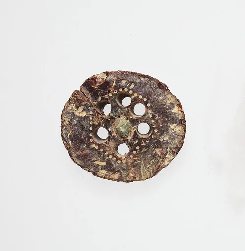 Segment from a bronze fibula (safety pin)