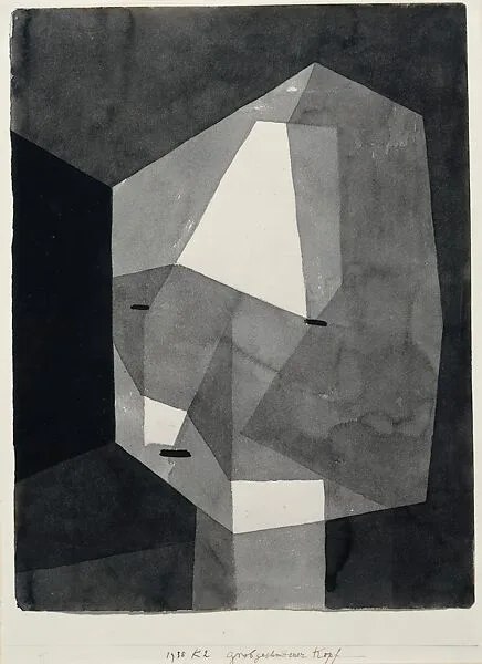 Rough-Cut Head — Paul Klee