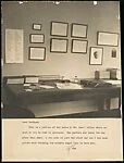 [Table in Harold Ross' Office at The New Yorker]